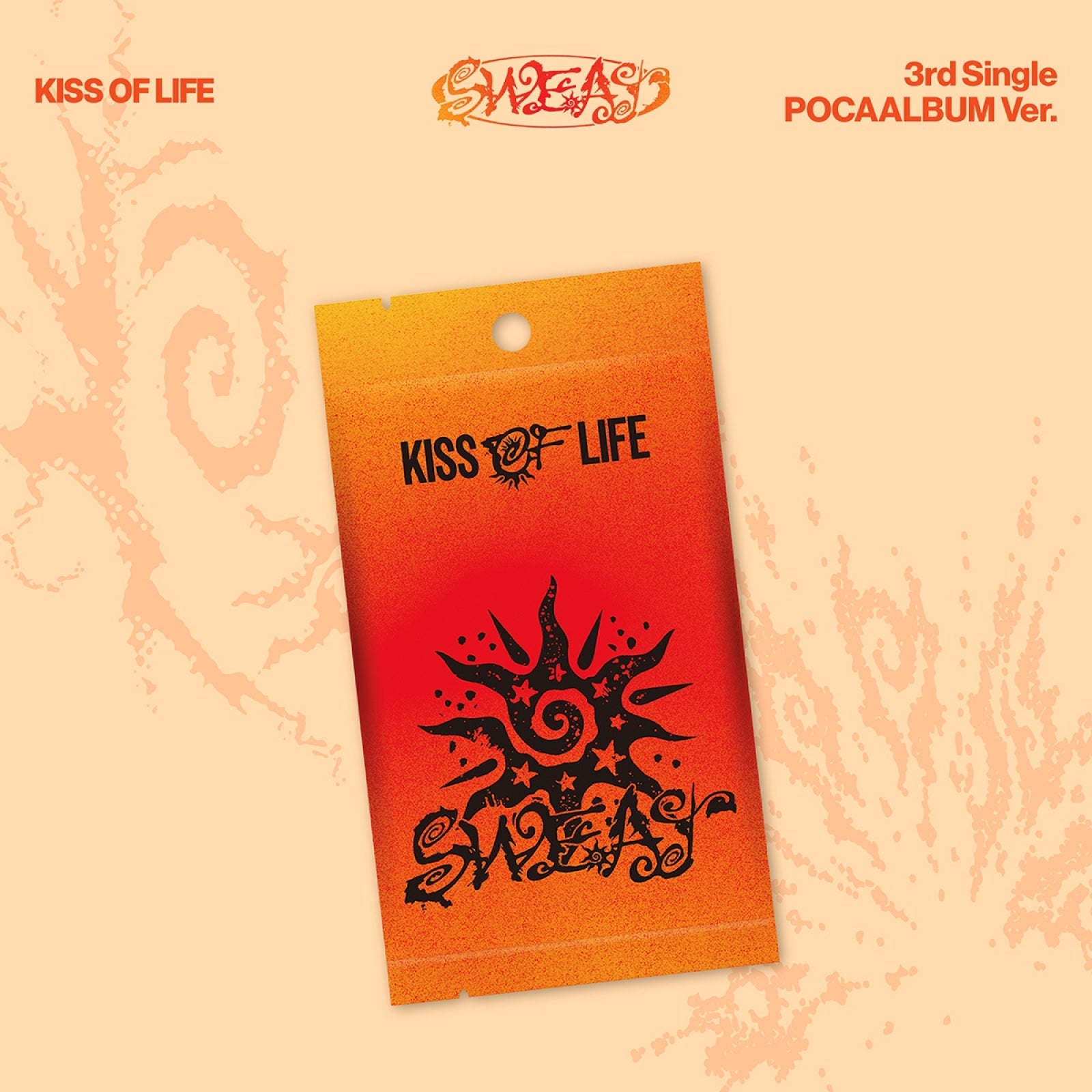 [POB] KISS OF LIFE - SWEAT / 3rd Single Album (POCAALBUM Ver.)