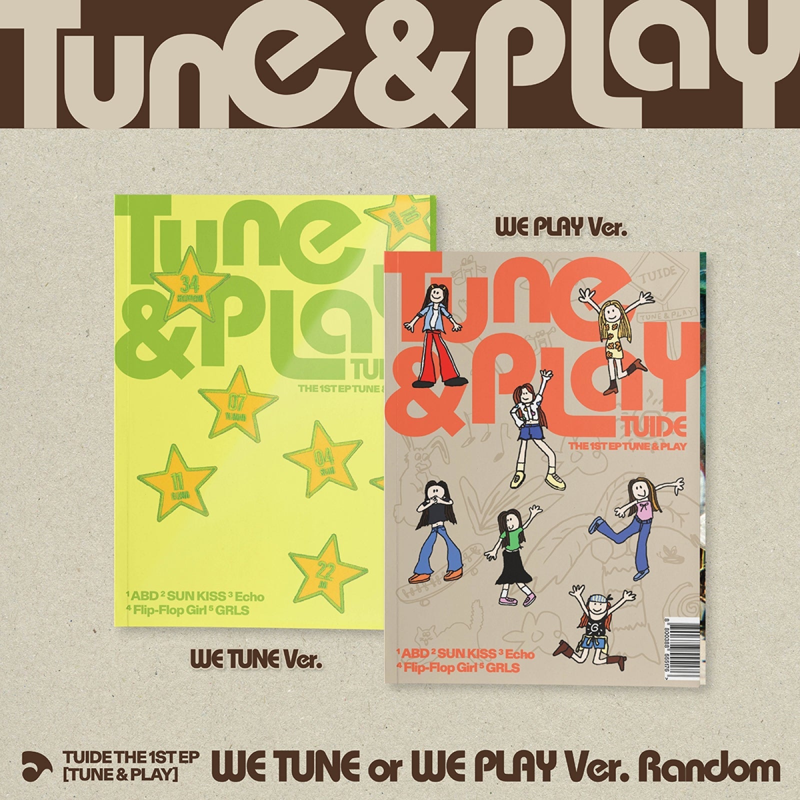 [Pre-order] TUIDE - TUNE & PLAY / The 1st EP(We Tune&Play ver.)