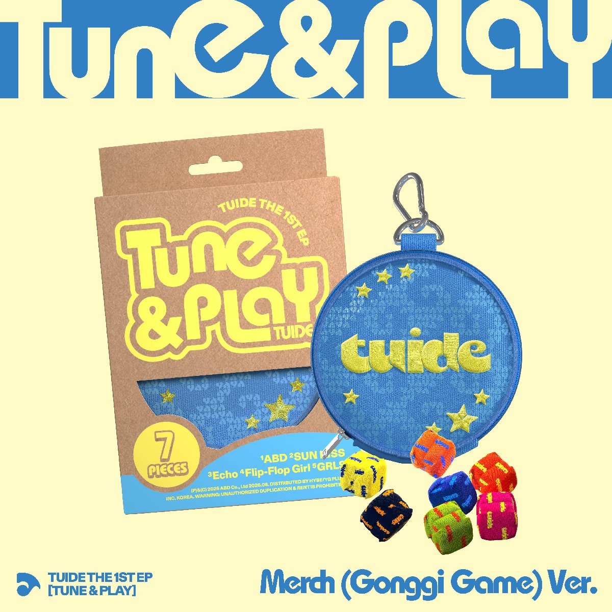 [Pre-order] TUIDE - TUNE & PLAY / The 1st EP (Merch ver.)