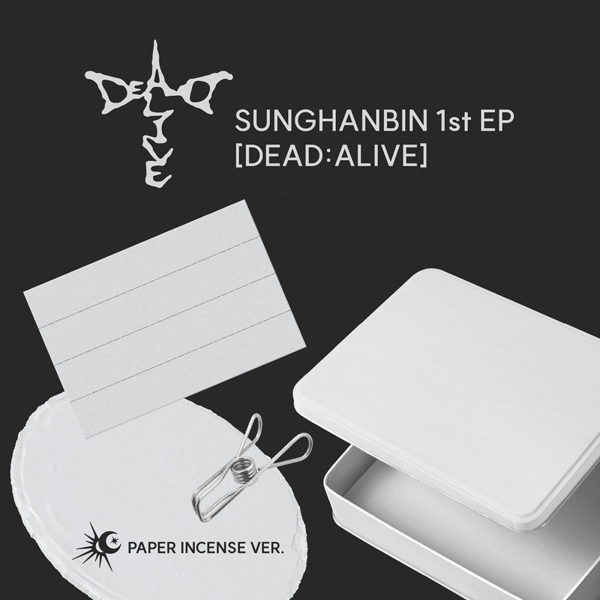 [Pre-order] SUNGHANBIN -  DEAD:ALIVE / 1st EP (Limited) (Paper Incense Ver.)