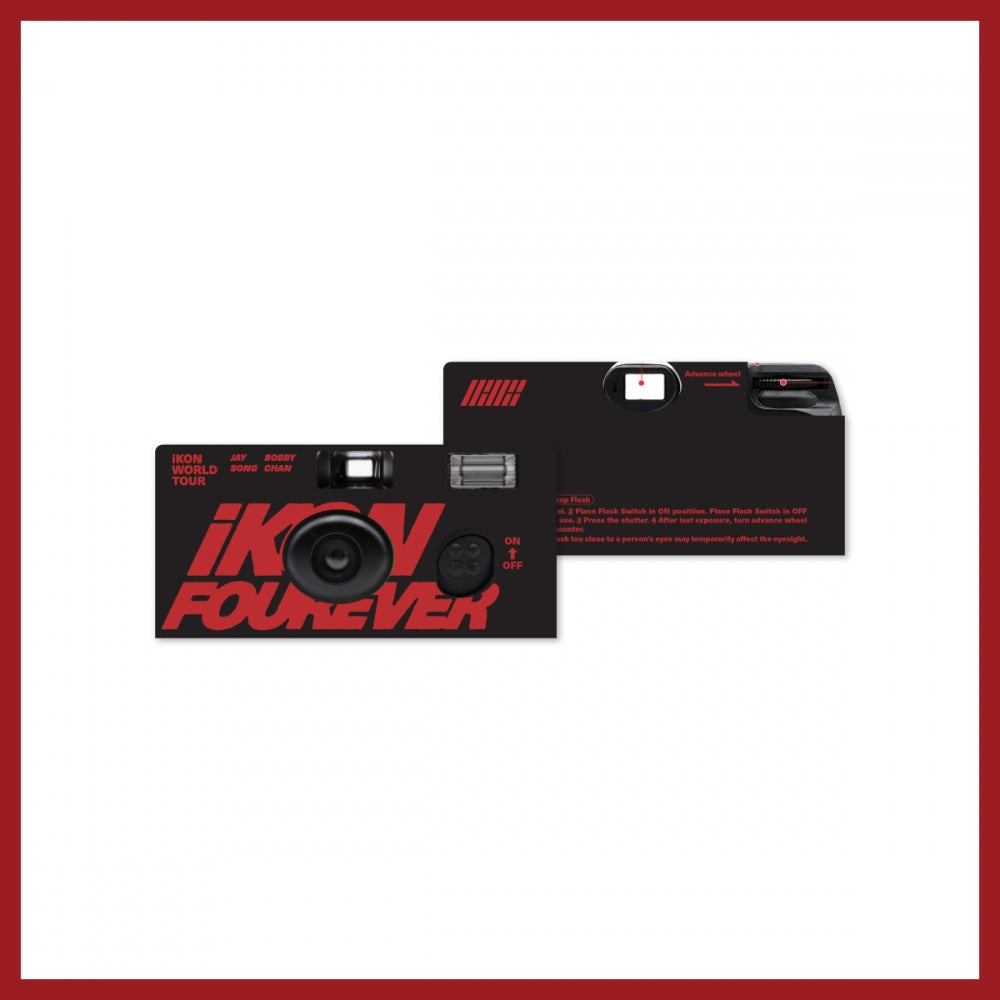 [Pre-order] iKON - DISPOSABLE FILM CAMERA / 2026 [iKON FOUREVER TOUR] MD