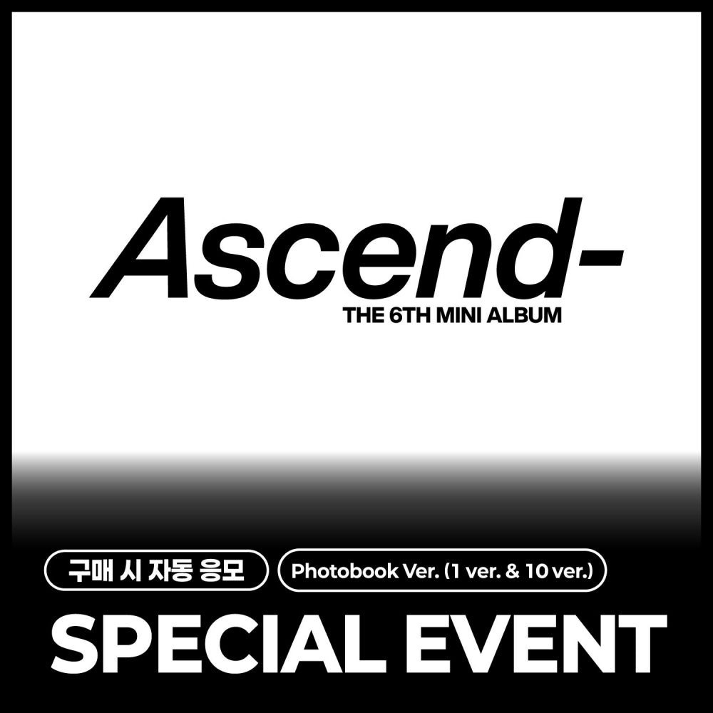 [POB] ZEROBASEONE - [Ascend-] / The 6th Mini Album (Photobook Ver.)
