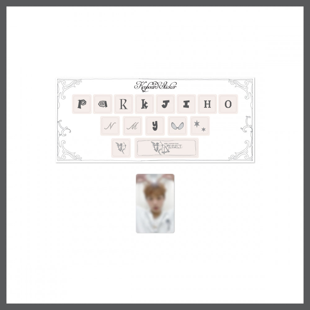 PARK JI HOON - Keyboard Sticker / 2026 RE:FLECT OFFICIAL MD