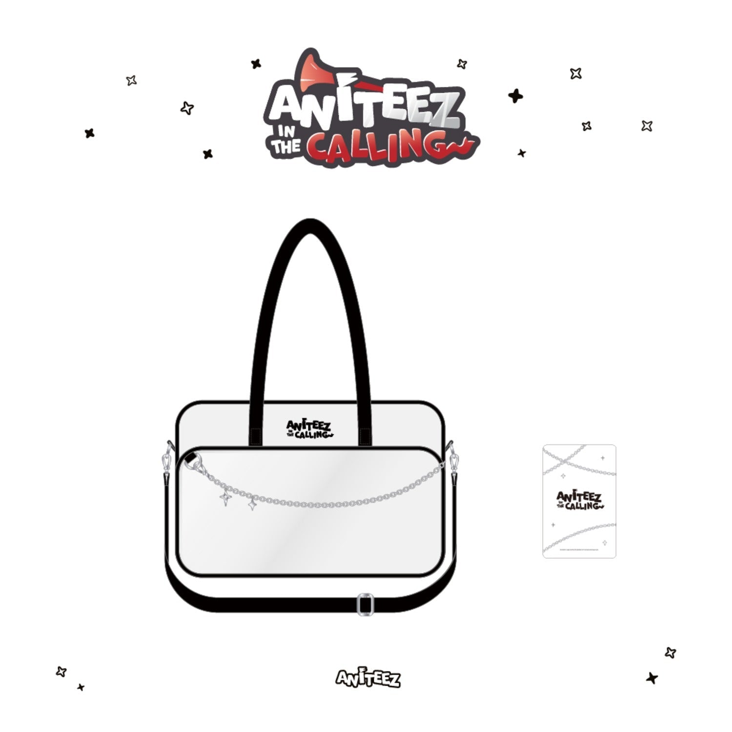 ATEEZ - PVC POCKET SHOULDER BAG ’ANITEEZ IN THE CALLING’ MD
