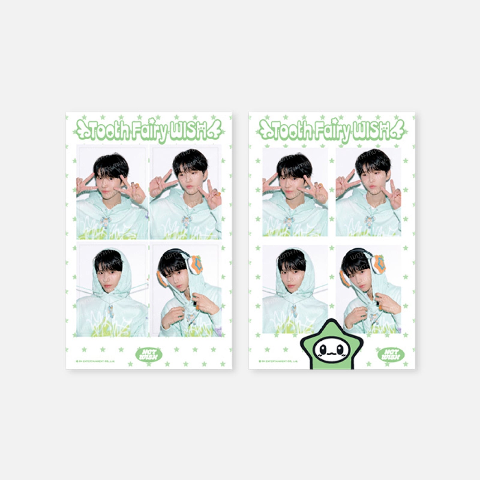 NCT WISH - 4CUT PHOTO SET / 2026 SM ARTIST SEASON’S GREETINGS OFFICIAL MD
