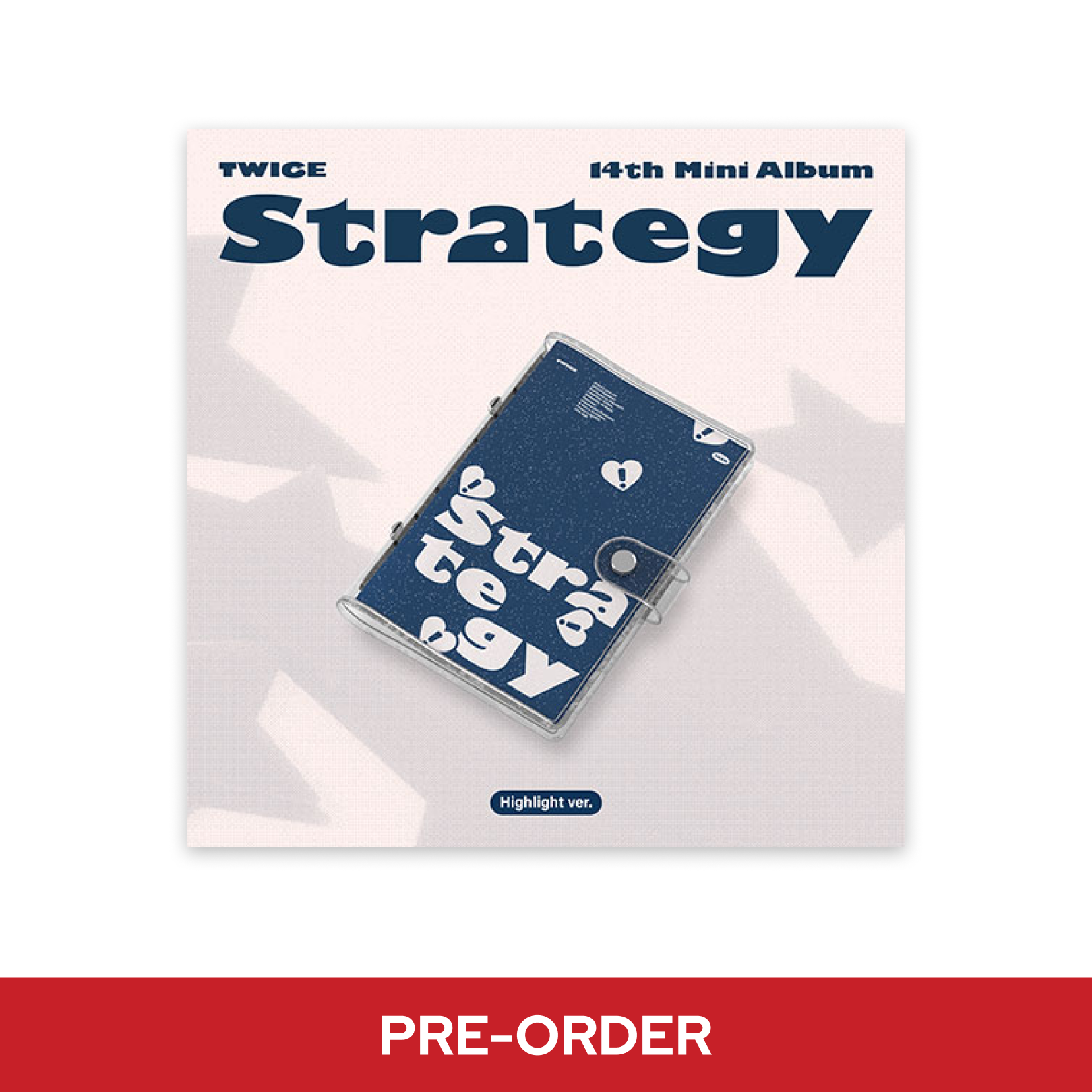TWICE - STRATEGY / 14th Mini Album (Highlight ver.)