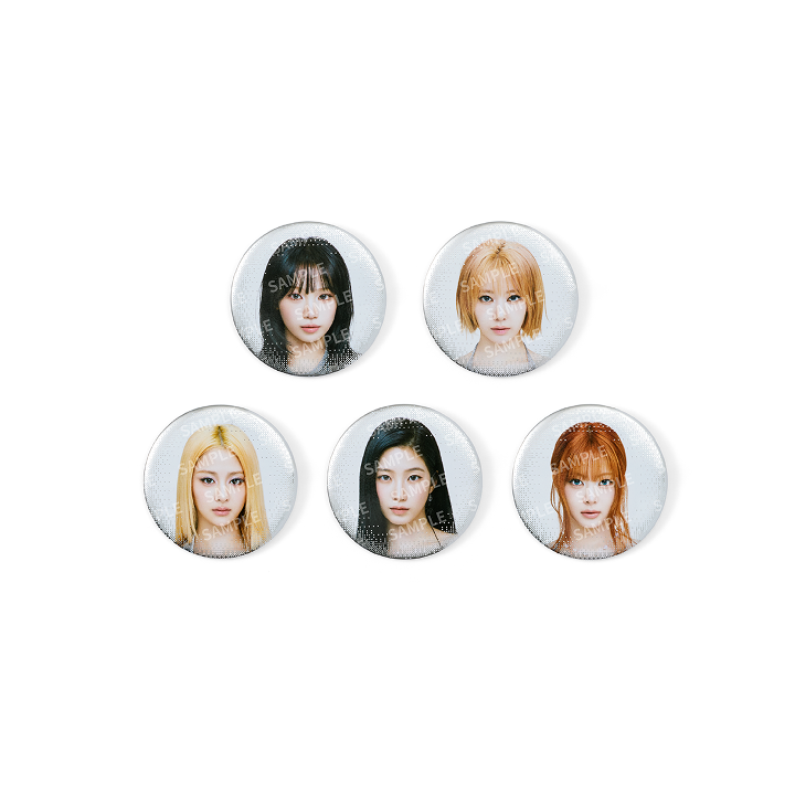 LE SSERAFIM - Lucky Draw (Photo Can Badge) / 2026 LE SSERAFIM TOUR PUREFLOW