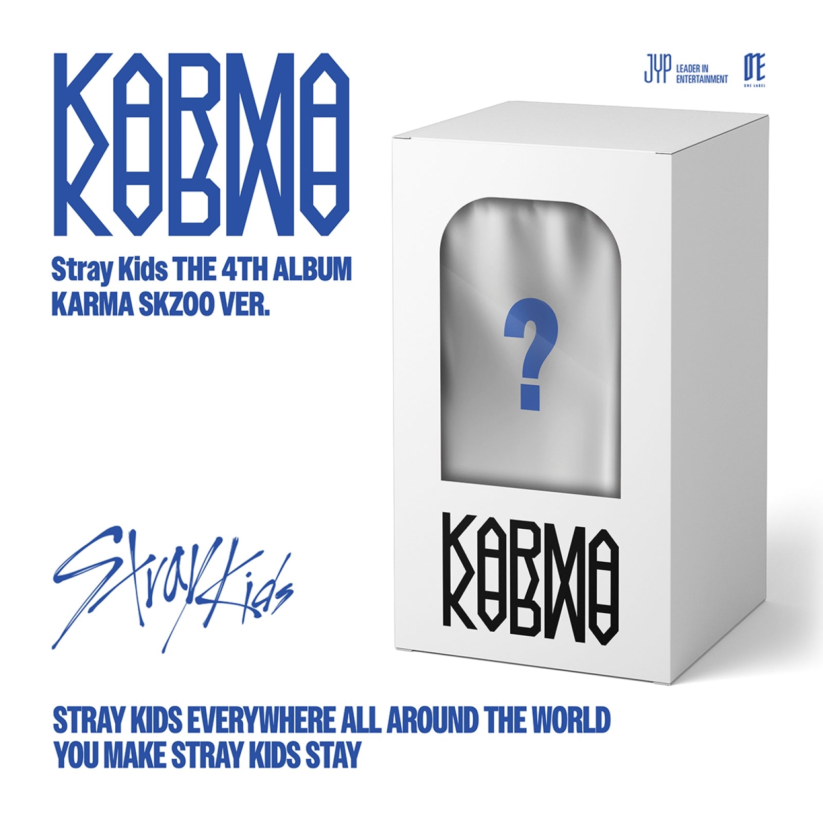 Stray Kids - KARMA / 4th Full Album (SKZOO ver.)(Random)
