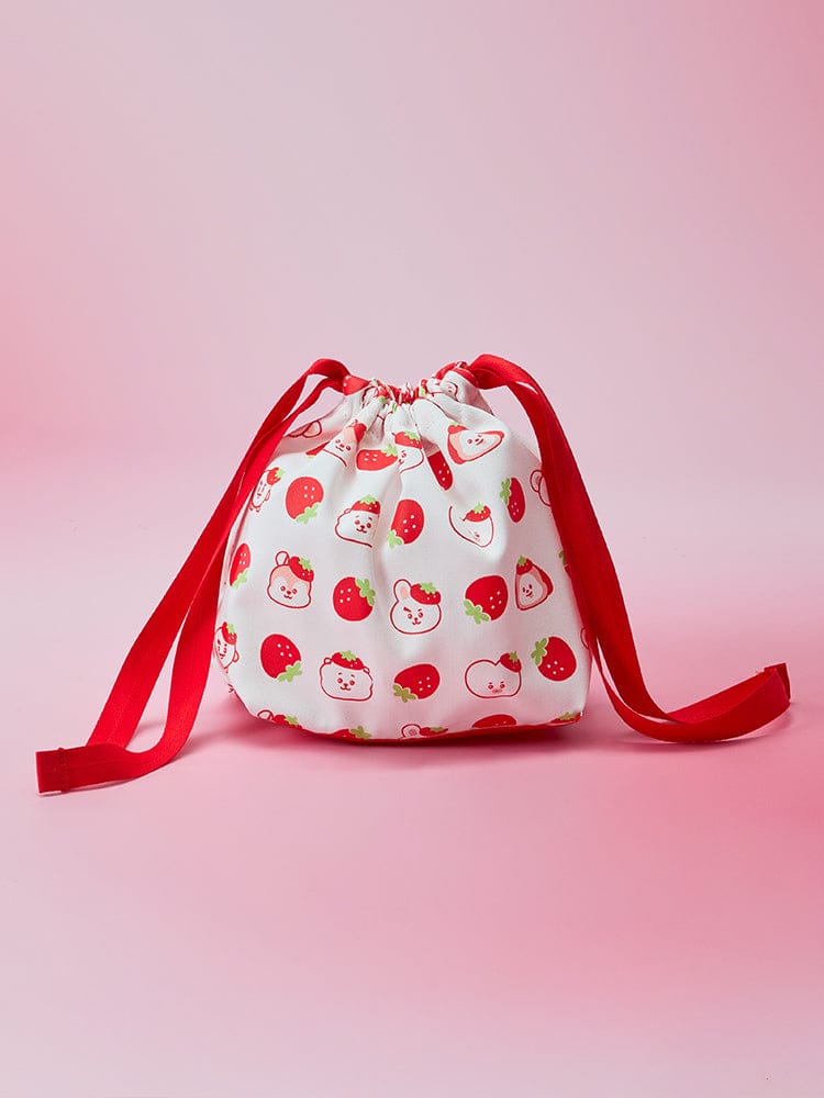BT21 - String Pouch  / BT21 Strawberry Party