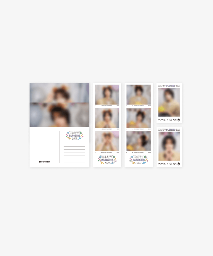 BOYNEXTDOOR - PHOTO SET / HAPPY SUNGHO DAY