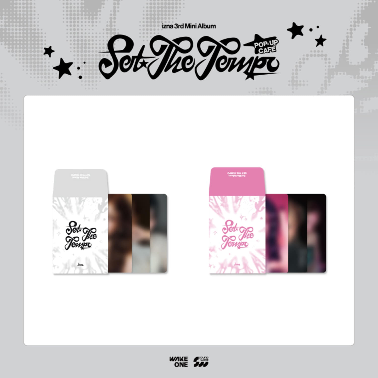[Pre-order] izna - RANDOM TRADING PHOTO CARD SET / SET THE TEMPO POP-UP STORE MD