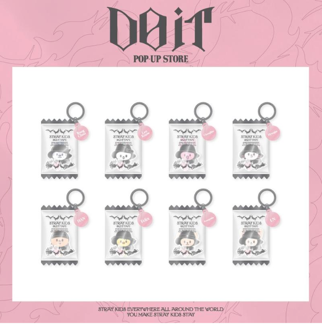 [Limited] Stray Kids - SKZOO SHAKER KEYRING / POP-UP STORE [DO IT] MD