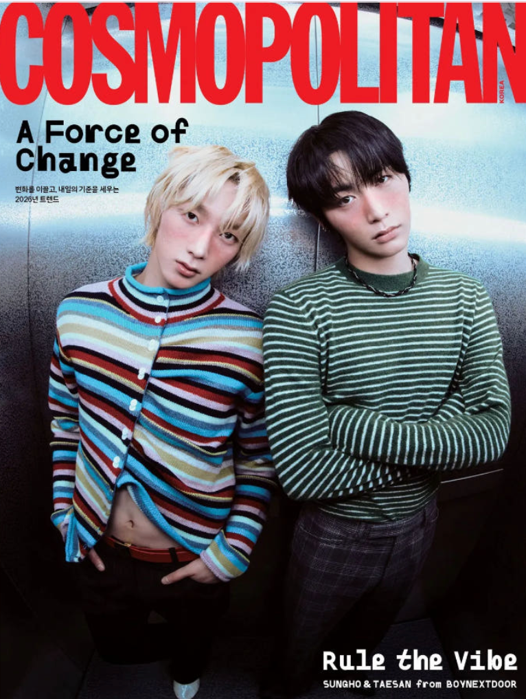 COSMOPOLITAN [2026.1] (Cover : BoyNextDoor SUNGHO& TAESAN)