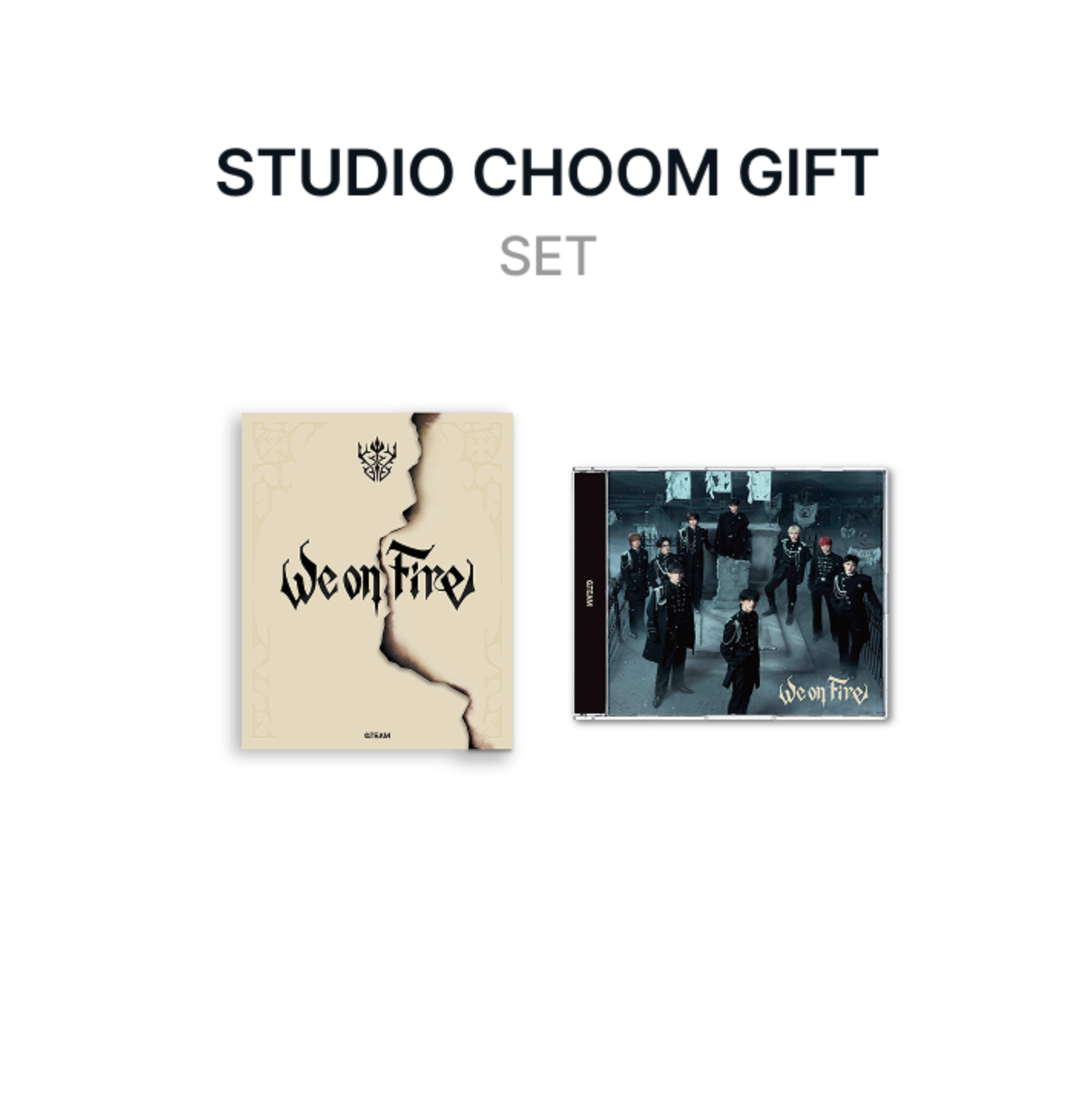 [POB] [LUCKY DRAW] &TEAM - 3rd EP 『We on Fire』 (SOLO EDITION ver.) - [STUDIO CHOOM GIFT]