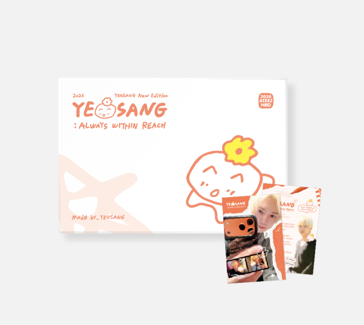 [Pre-order] YEOSANG(ATEEZ) - VERTICAL MOUSE SET / 2026 YEOSANG : ALWAYS WITHIN REACH
