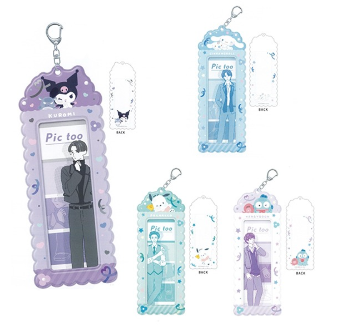 SANRIO PIC TOO 4-CUTS PHOTO HOLDER /  ENJOY IDOL SERIES