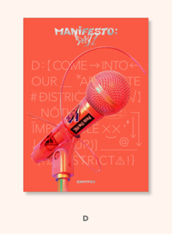 ENHYPEN - MANIFESTO : DAY 1 / 3rd Mini Album