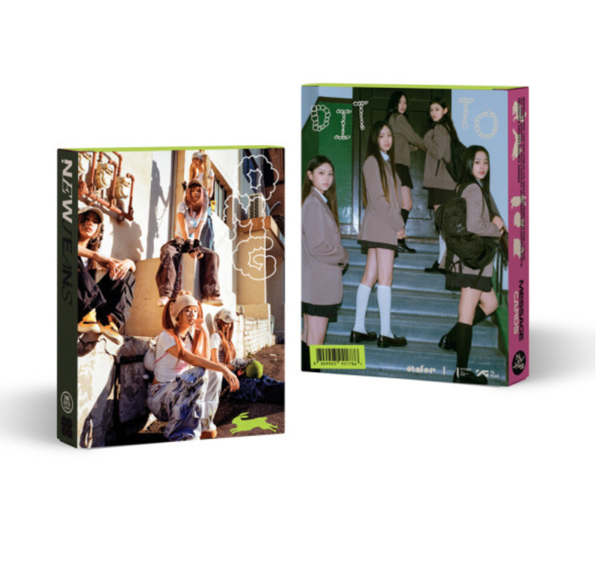 NewJeans - OMG / 1st Single Album (Message Card Ver.)