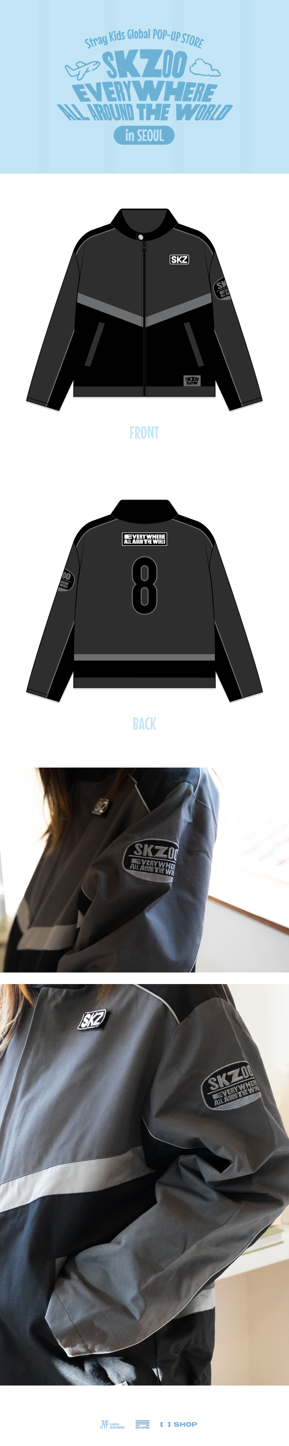 Stray Kids - RACING JACKET SEOUL Ver. / SKZOO Everywhere All Around The World in SEOUL