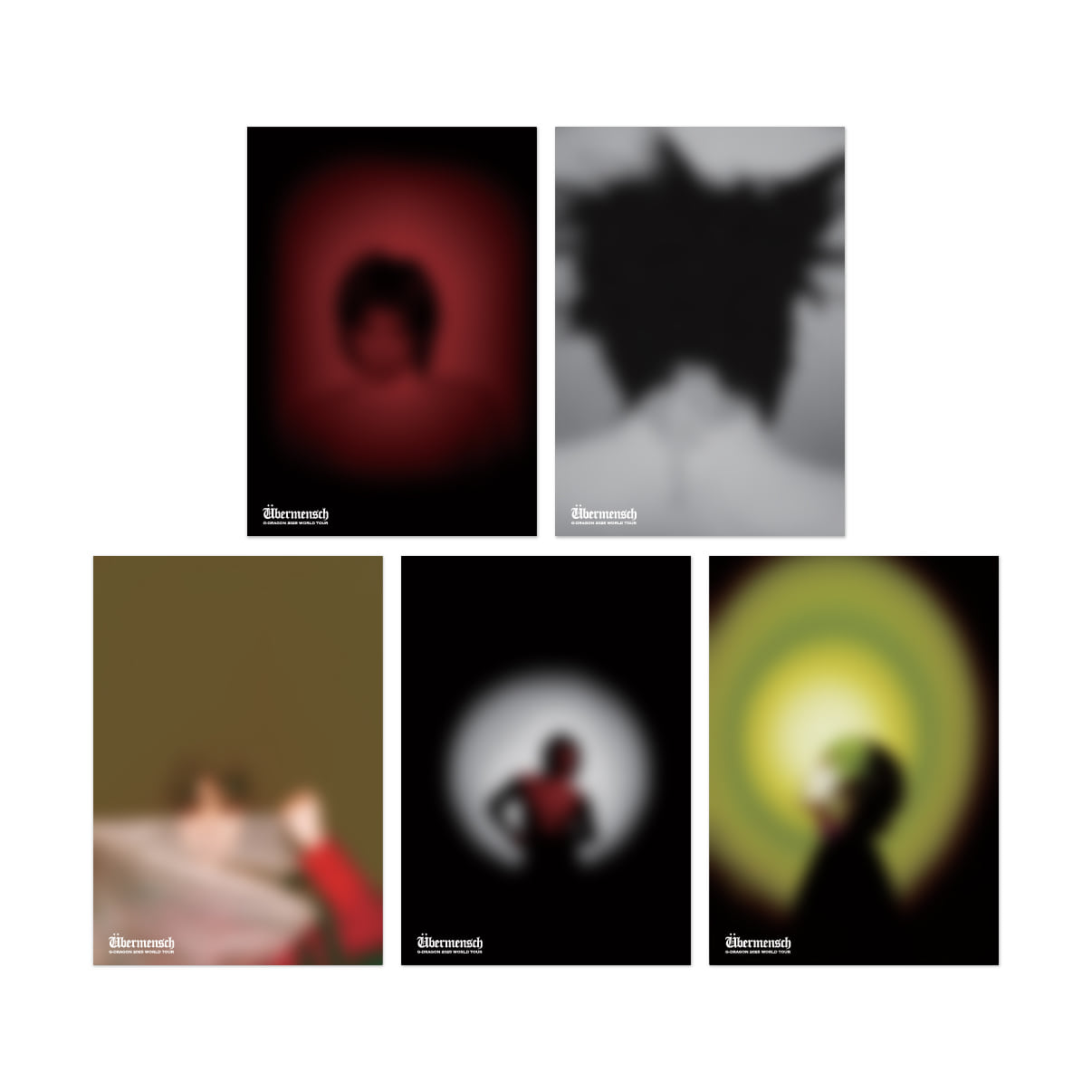 [POB] G-DRAGON - POSTER SET / G-DRAGON 2025 WORLD TOUR IN KOREA OFFICIAL MD