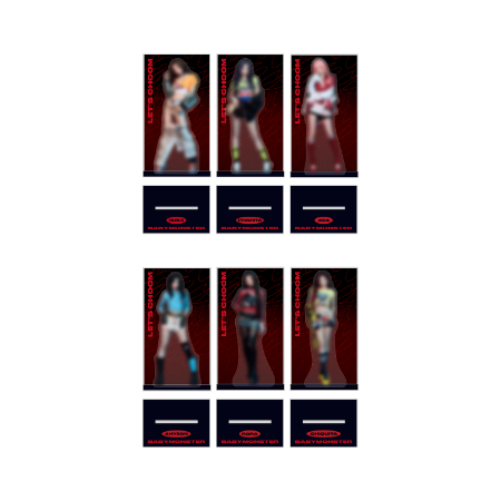 BABYMONSTER - METAL KEYRING / BABYMONSTER 3RD MINI ALBUM CHOOM