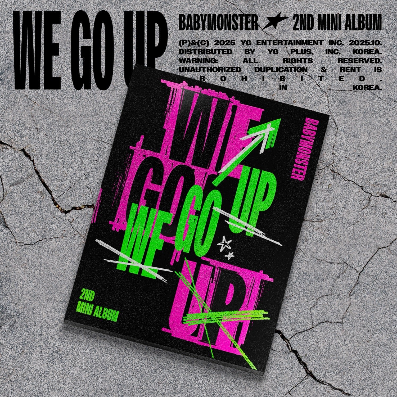 BABYMONSTER - WE GO UP / 2nd MINI ALBUM