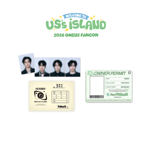 [Pre-order] ONEUS - ID PHOTO & HOLDER SET / 2026 FANCON OFFICIAL MD
