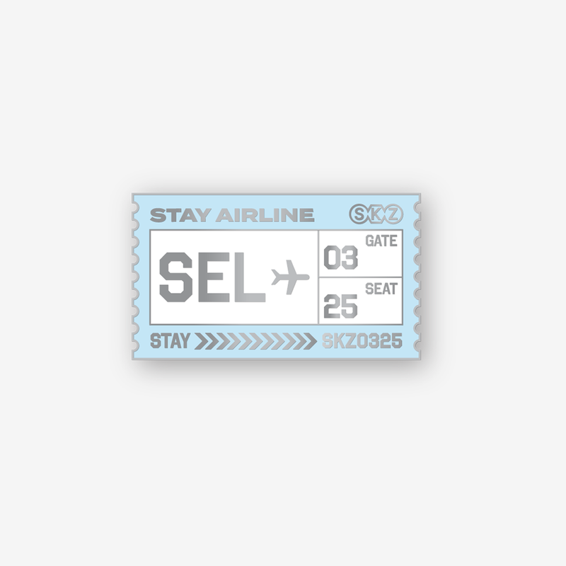 Stray Kids - METAL BADGE SEOUL Ver. / SKZOO Everywhere All Around The World in SEOUL