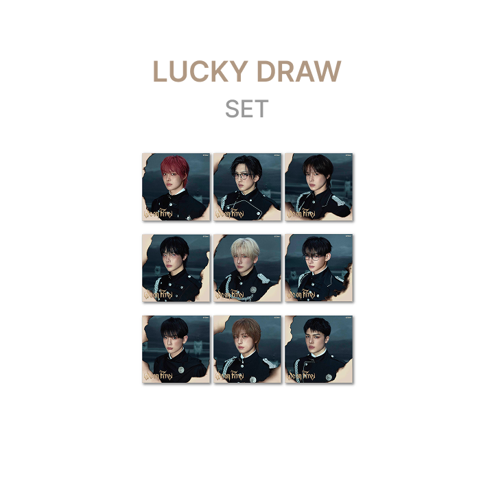[POB] [LUCKY DRAW] &TEAM - 3rd EP 『We on Fire』 (SOLO EDITION ver.)