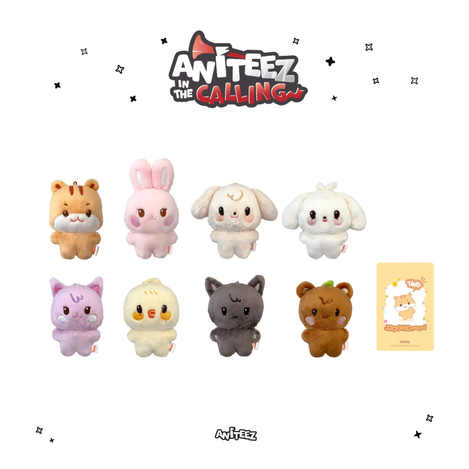 ATEEZ - TINY ANITEEZ PLUSH DOLL ’ANITEEZ IN THE CALLING’ MD