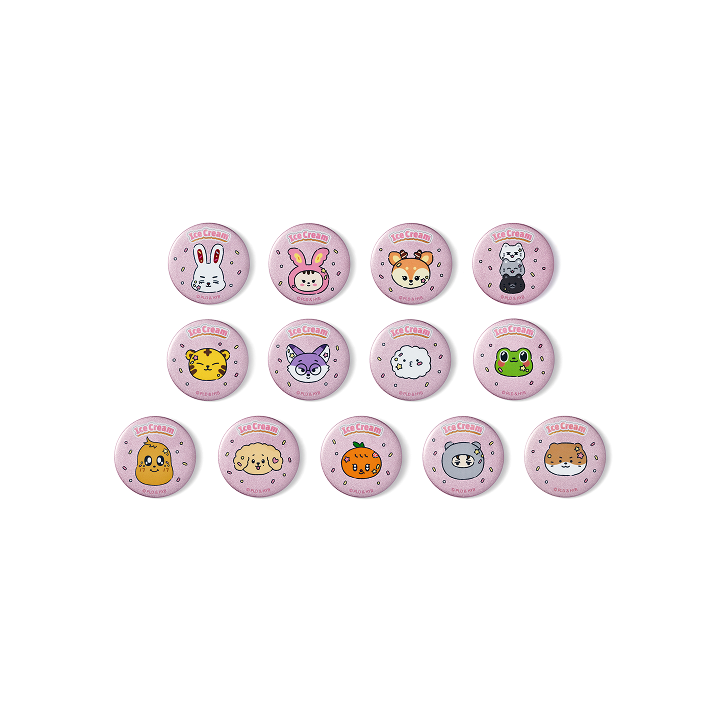 SEVENTEEN - Lucky Draw (Random Can Badge) / Icecream with MINITEEN