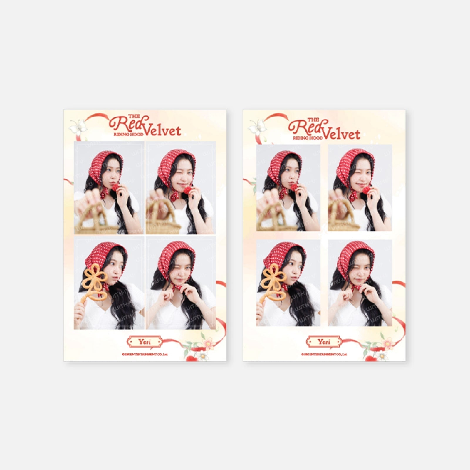 Red Velvet - 4CUT PHOTO SET / 2026 SM ARTIST SEASON’S GREETINGS OFFICIAL MD