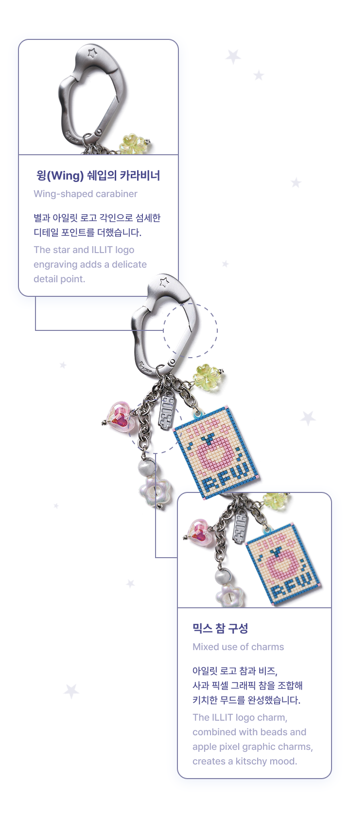 ILLIT - Keyring / Limited-Edition for ILLIT and Rockfish Weatherwear