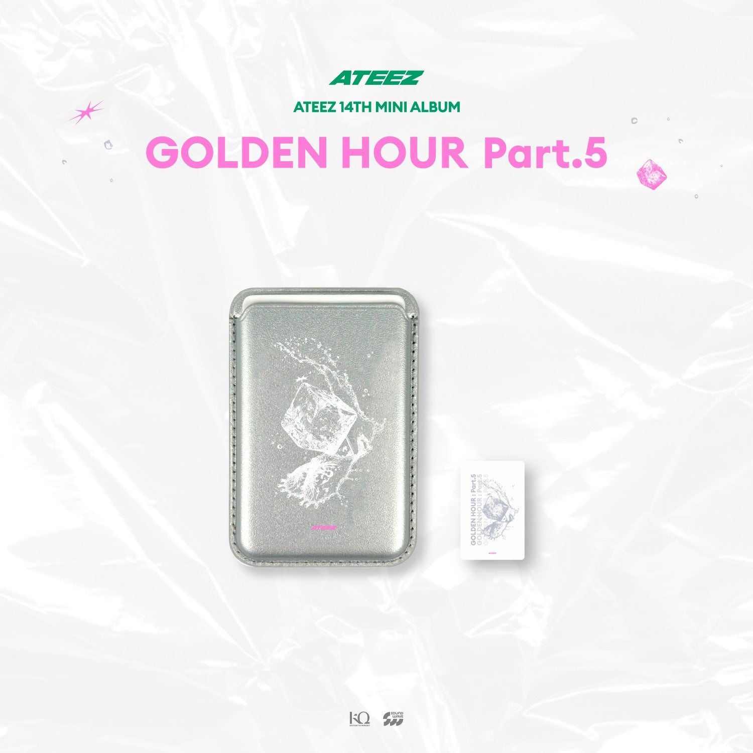[Pre-order] ATEEZ - MAGNETIC CARD CASE / GOLDEN HOUR : Part.5 POP-UP STORE MD