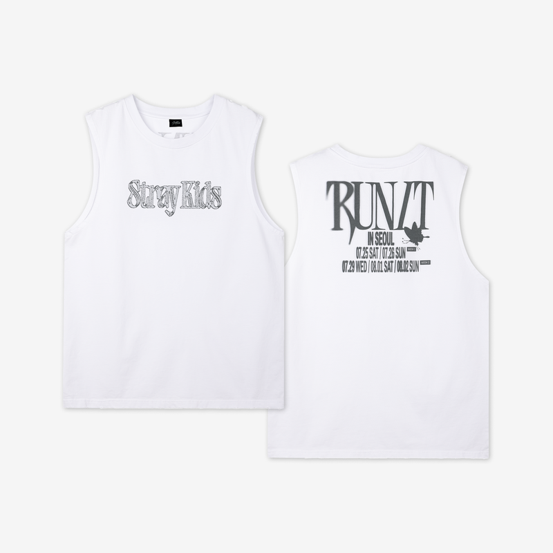[Pre-order] Stray Kids - SLEEVELESS TOP / Stray Kids World Tour RUN IT