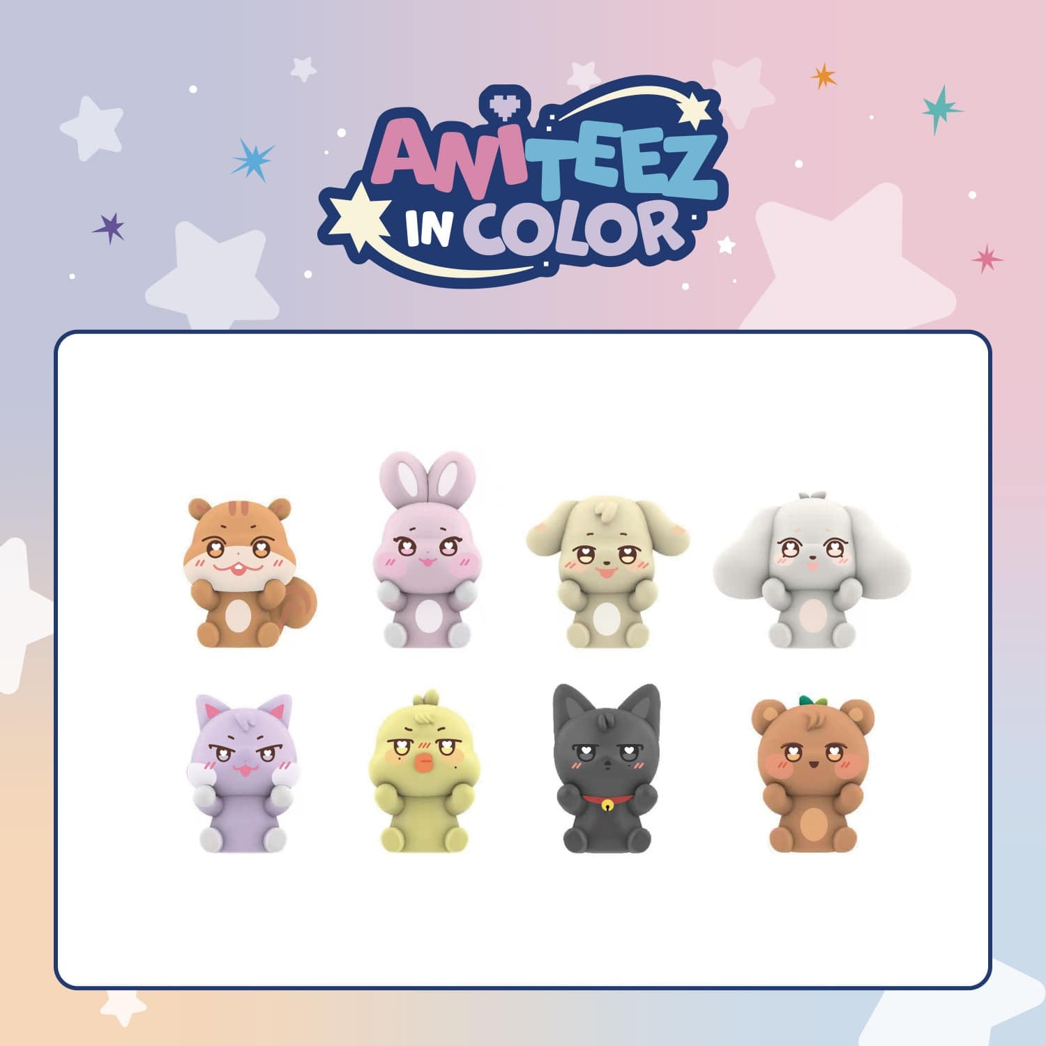 [Pre-order] ATEEZ - ANITEEZ IN LOVE FIGURE / ANITEEZ POP-UP STORE [ANITEEZ IN COLOR] MD