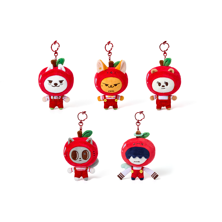 [Pre-order] TOMORROW X TOGETHER - Plush Keyring (Apple Ver.) / PPULBATU <Hey! APPUL> MD