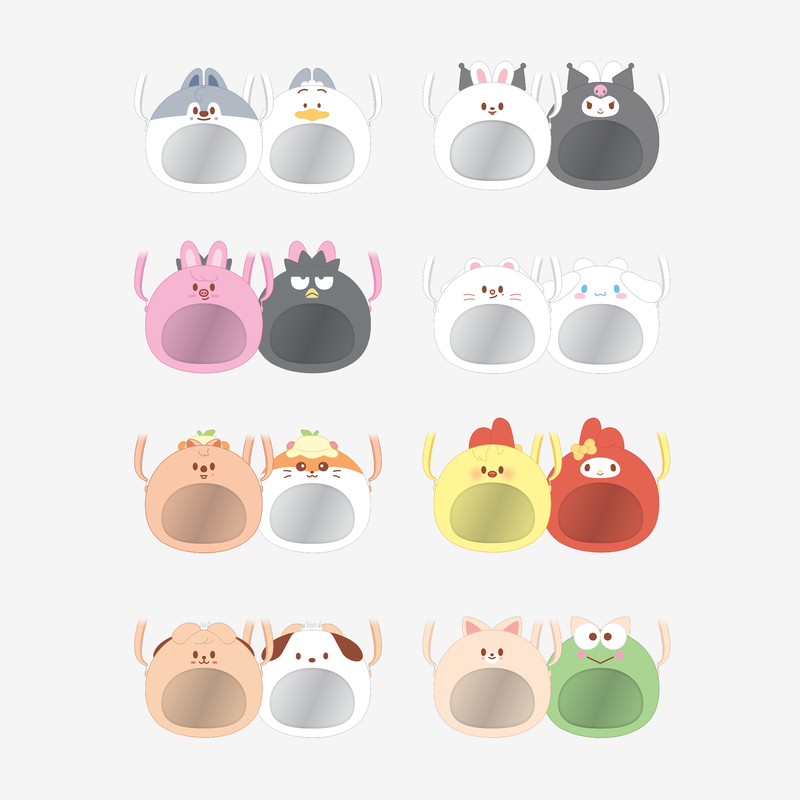 [Pre-order] Stray Kids - PLUSH PVC CROSS BAG / SKZOO X SANRIO CHARACTERS