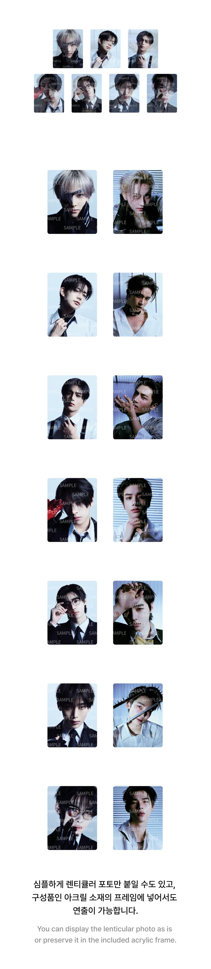 ENHYPEN - Lenticular Photo Magnet Set / DESIRE : UNLEASH 6th Mini Album