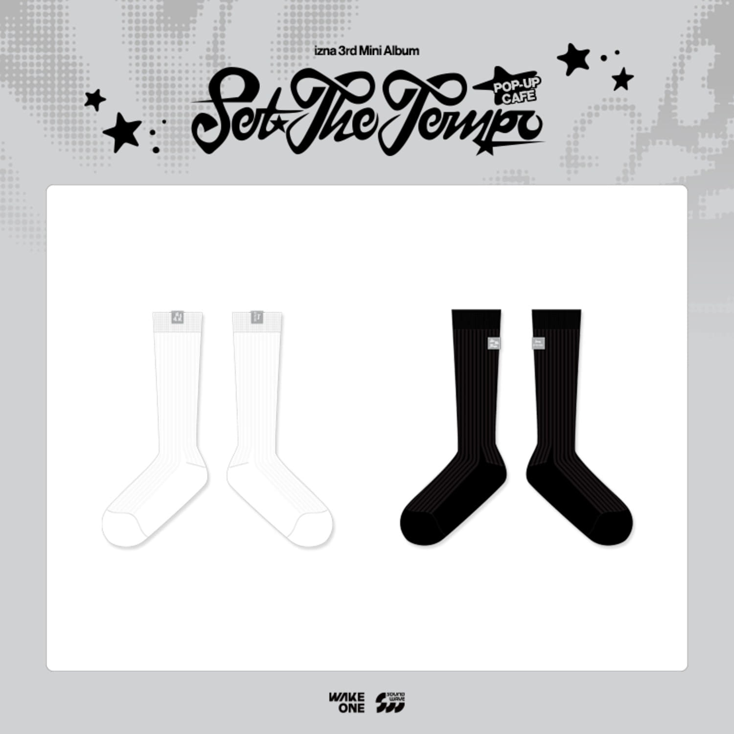 [Pre-order] izna - SOCKS SET / SET THE TEMPO POP-UP STORE MD