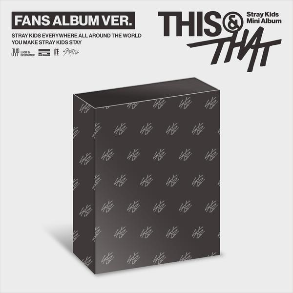 [Pre-order] Stray Kids - THIS & THAT / 10th Mini Album (FANS ALBUM VER.)