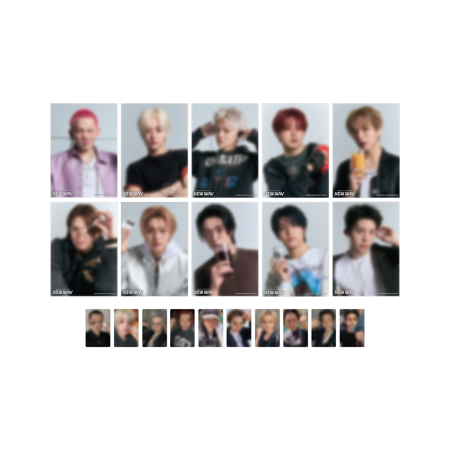 TREASURE - POSTER SET / TREASURE 4th MINI ALBUM NEW WAV