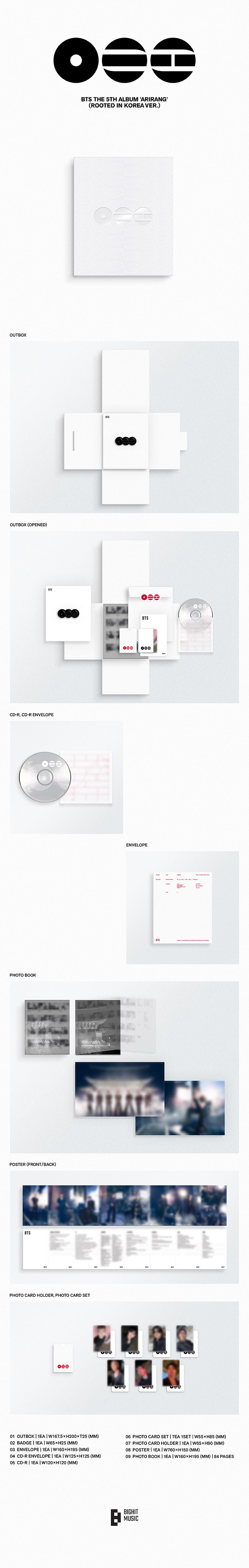 [POB] BTS - ARIRANG / THE 5TH ALBUM (BUSAN Special)