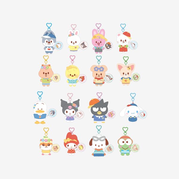 [Pre-order] Stray Kids - 10CM PLUSH MINI PICKET Ver. / SKZOO X SANRIO CHARACTERS