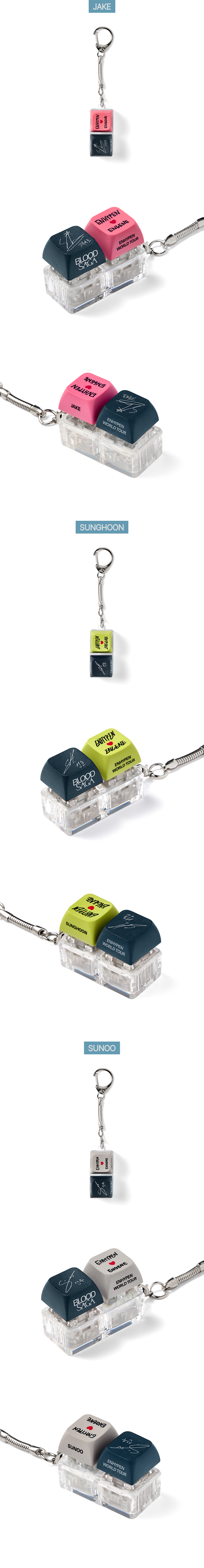 [Pre-order] ENHYPEN - Random Keyring / ENHYPEN WORLD TOUR 'BLOOD SAGA' IN SEOUL
