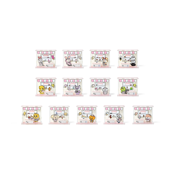 SEVENTEEN - Acrylic Stand / IceCream with MINITEEN