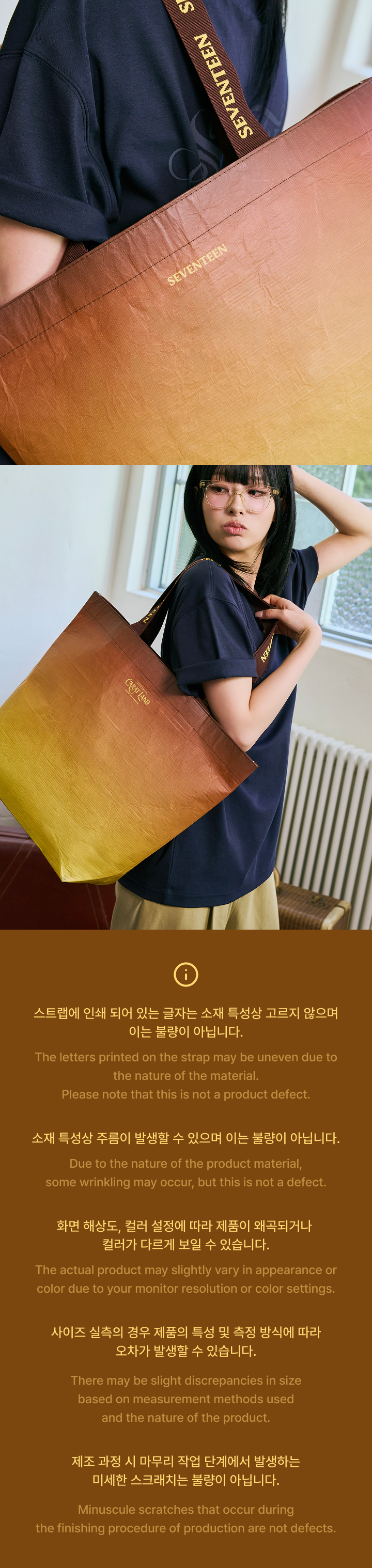 [Pre-order] SEVENTEEN - Shopper Bag / 2026 SEVENTEEN in CARATLAND