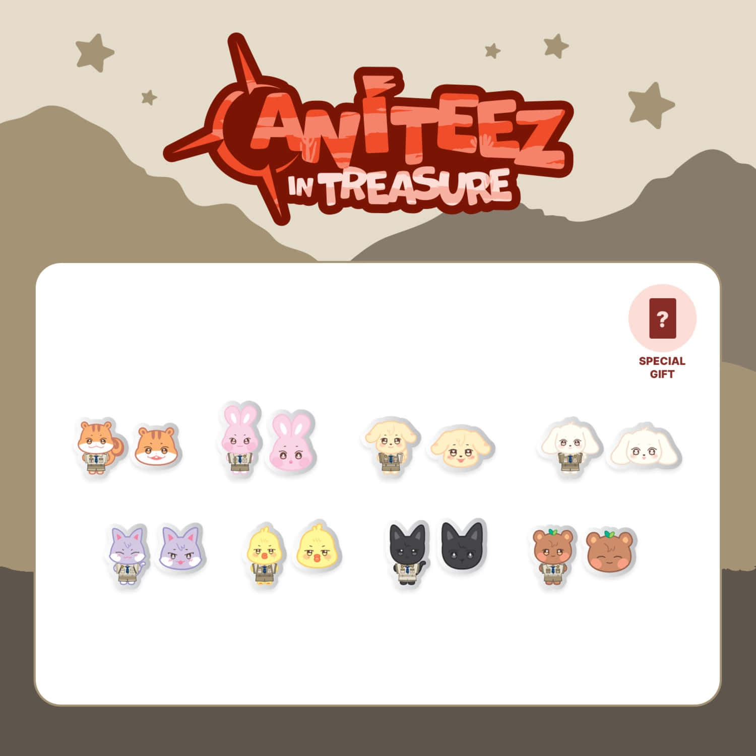 ATEEZ - STICON / 'ANITEEZ in TREASURE' OFFICIAL MERCH