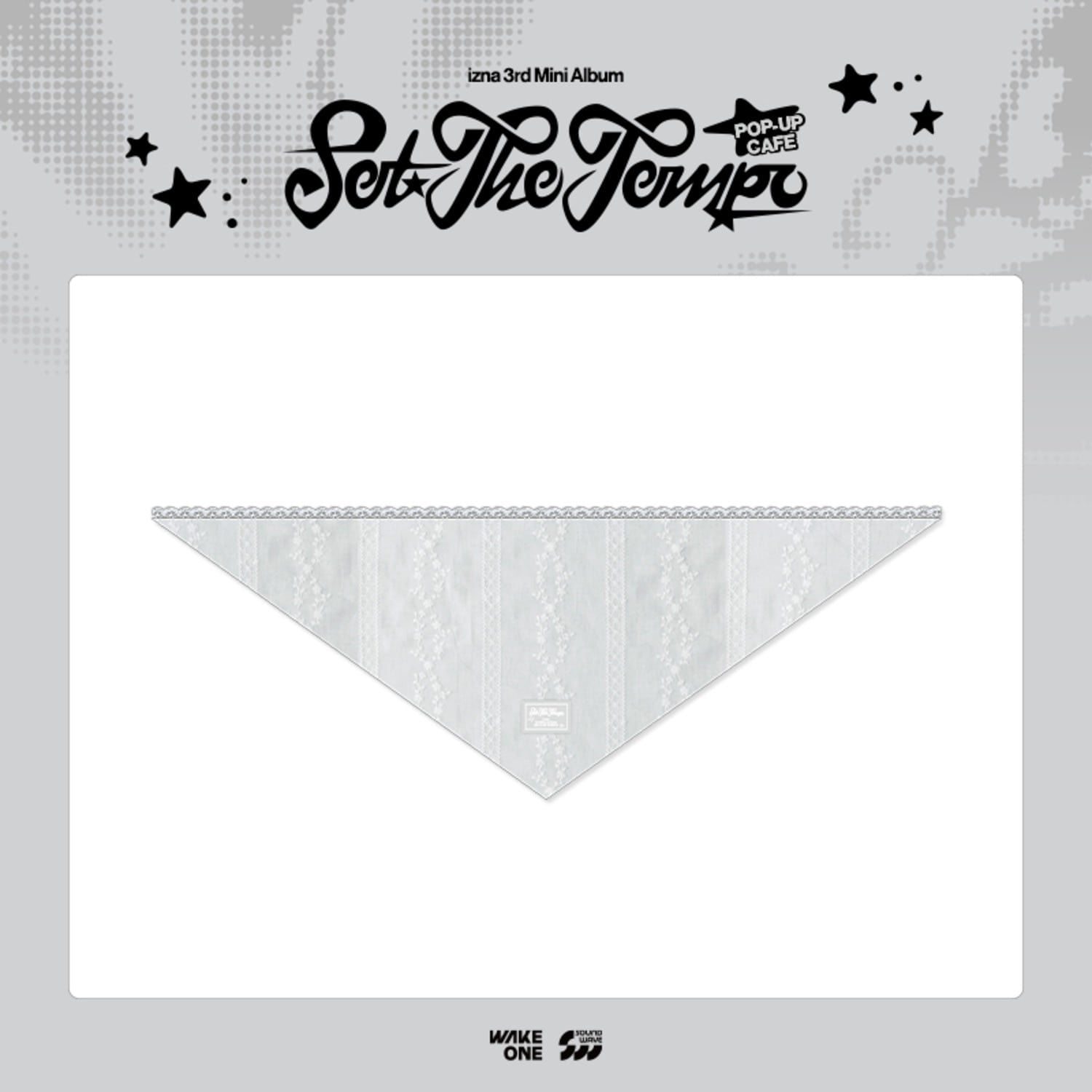 [Pre-order] izna - SCARF / SET THE TEMPO POP-UP STORE MD