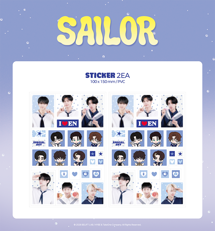 [Pre-order] ENHYPEN - STICKER / ENHYPEN WORLD